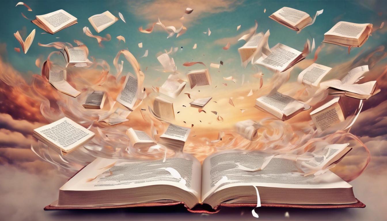 soñar con libros que se escriben solos