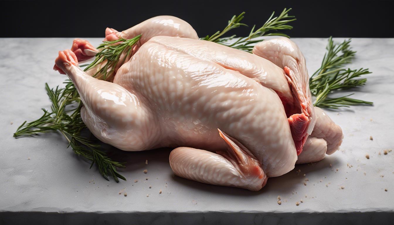 soñar con pollo crudo pelado