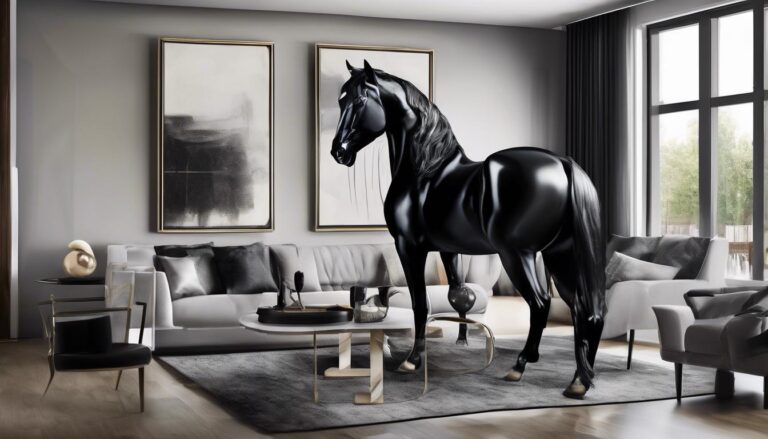 soñar con un caballo negro dentro de la casa