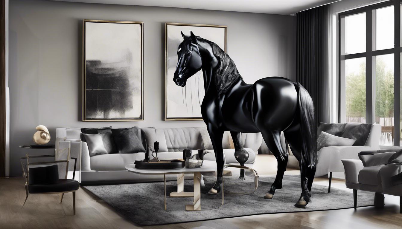 soñar con un caballo negro dentro de la casa