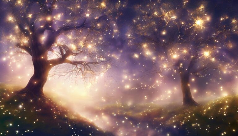 soñar con un árbol lleno de luces