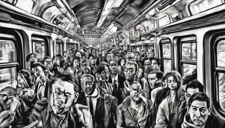 soñar con un tren lleno de gente desconocida
