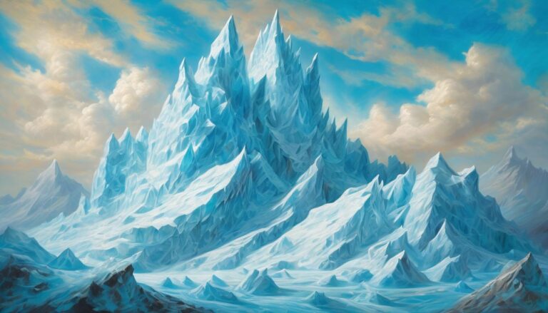 soñar con una montaña de hielo