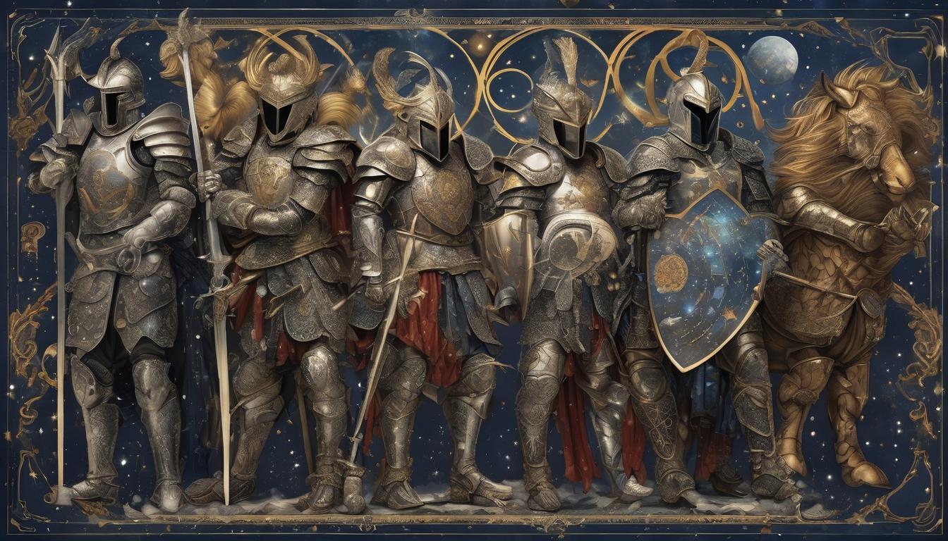 Caballeros del zodiaco y signos