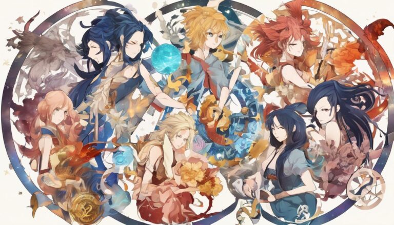 Signos del zodiaco anime