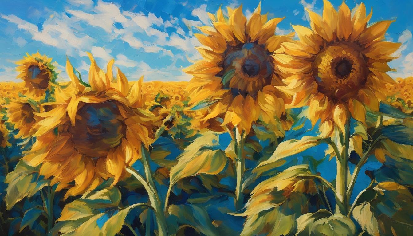 soñar con un campo de girasoles