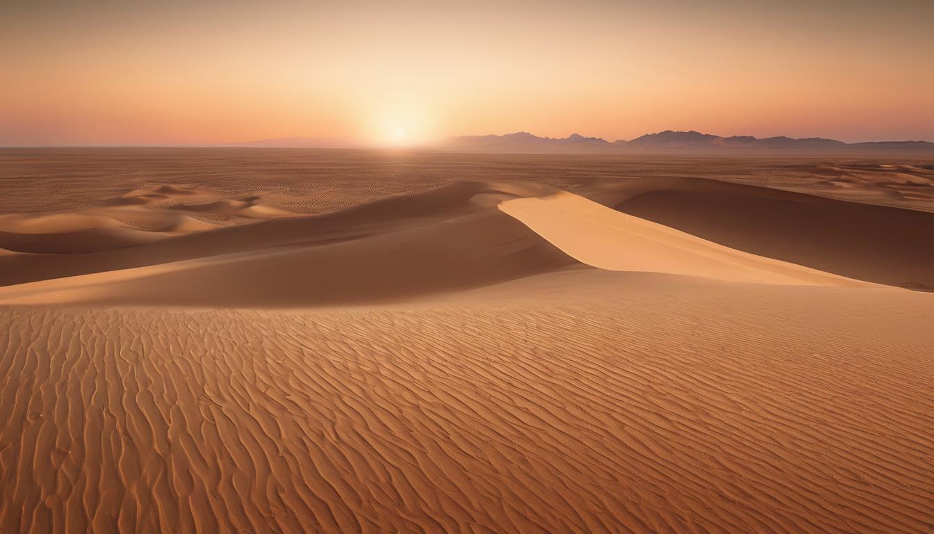 soñar con un desierto sin fin