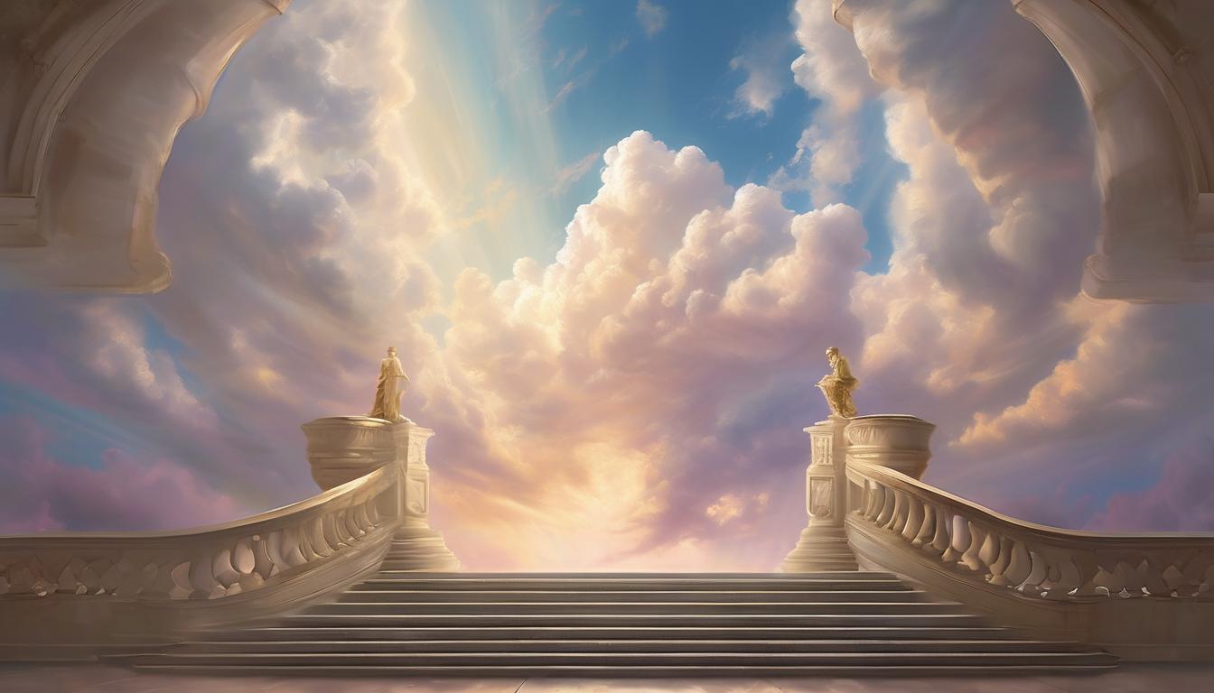 soñar con una escalera hacia el cielo